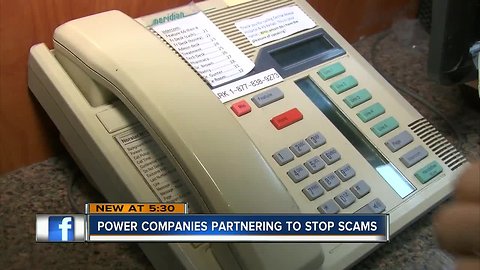 The phone system sounds just like your utility company — but it's a scam