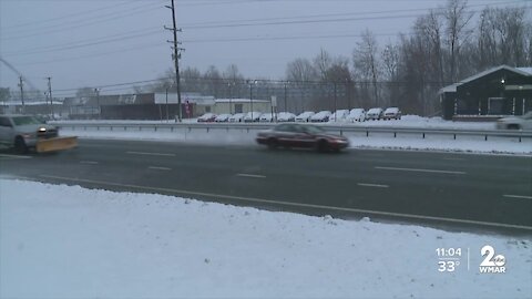 Icy road conditions expected in Carroll County heading into Tuesday