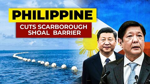 Philippine Coast Guard Removed Floating Barriers in Scarborough Shoal