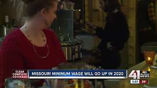 Missouri minimum wage set to increase in 2020