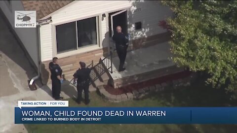 Woman and child found dead in Warren