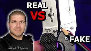 Ontario RAT 1 Real Vs Fake Knife