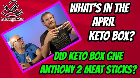 What's in the April 2021 Keto Box | Eating all the stuff