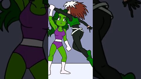 She-Hulk simulation vs. Rogue | Avengers vs. X-Men