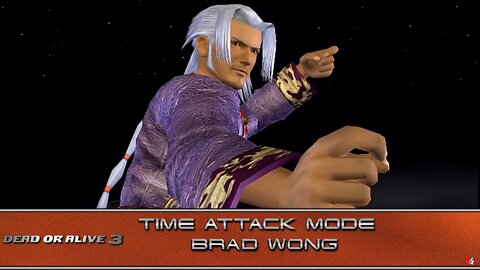 Dead or Alive 3: Time Attack Mode - Brad Wong