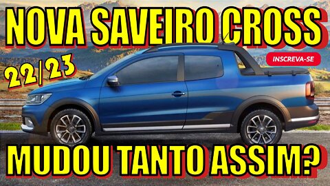 Nova Saveiro Cross 2023, MUDOU TANTO ASSIM? Automática? Turbo?