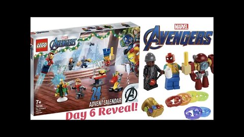 Lego MARVEL AVENGERS Advent Calendar 2021 (#76196) - Day 6 Reveal - By Rodimusbill