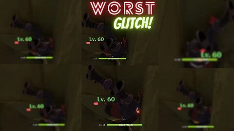 Worst Glitch in Genshin Impact #genshinimpact #glitch #trending #eula #viral