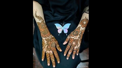 Adorn your hands with this beautiful mehendi design! Perfect for every occasion! ✨💫 #MehendiDesign