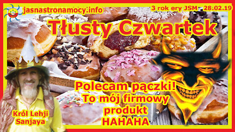 Tłusty Czwartek - Polecam‼ To mój firmowy produkt‼ HAHAHA