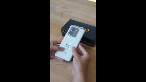 Iqoo smartphone Unboxing