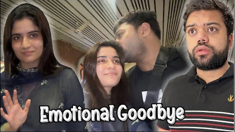 Shadi Ke Baad First Time Akele Travel Kiya 😭 | Emotional Goodbye 💔 | Bohot Miss Karun Ga ❤️