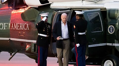 Biden arrives in Delaware following Oval Office meeting with British PM