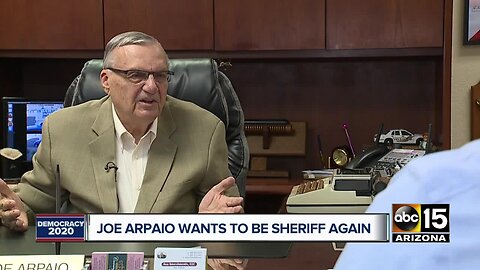 Former Maricopa County Sheriff Joe Arpaio running for Sheriff