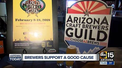 Brewers support good cause during Arizona Beer Week