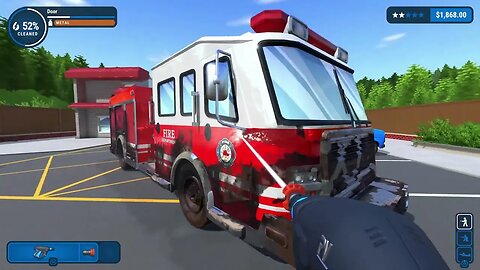 Power wash simulator part 10 Firetruck deep clean