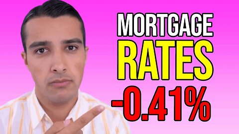 Why Mortgage Rates Are DROPPING... 2022 Housing Market