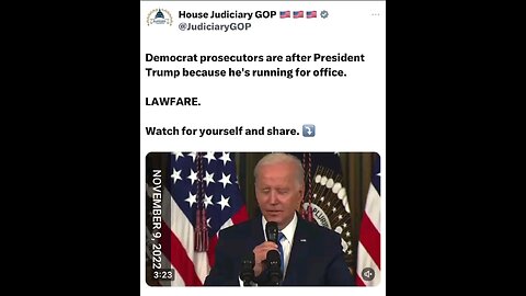 Joe Biden's campaign is all prosecutions of Trump. 🤔 Democrats are retards. 💩