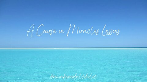 Lesson 162 A Course in Miracles #acim #acourseinmiracles #miracles #healing