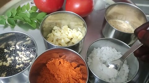 தக்காளி சட்னி | THAKKALI CHUTNEY #bachelorcooking #fastcooking #madurairecipes #easy #easyrecipe