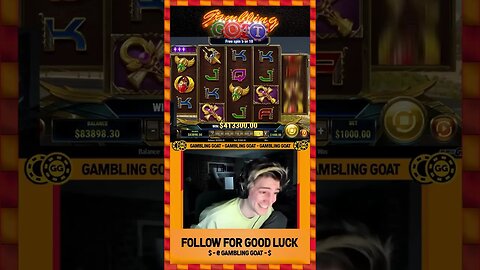 Xqc CAN'T BELIEVE THIS BIG SLOT WIN #shorts