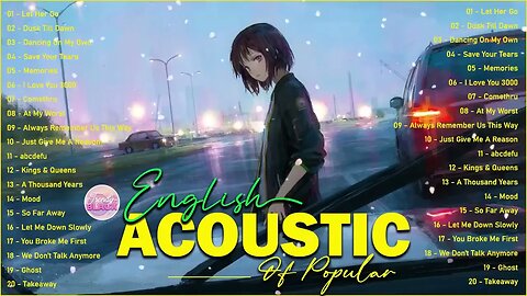 Top English Acoustic Love Songs Cover Playlist 2023 ❤️ Soft Acoustic Cover Of Popular Love Songs 2