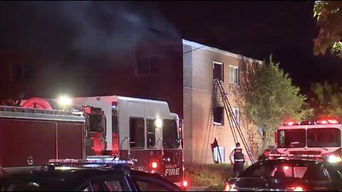 7 people rescued from apartment fire on East 143rd Street in Cleveland