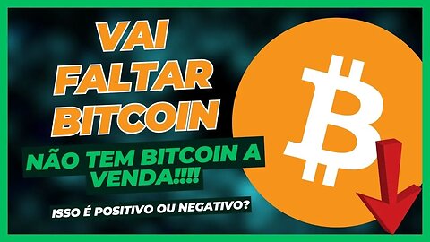 MENOR NÚMERO DE BTC NAS CORRETORAS EM 5 ANOS