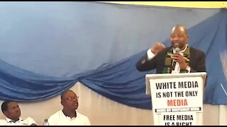 SOUTH AFRICA - Johannesburg - Support for Sekunjalo Independent Media (videos) (7B2)