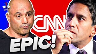 EPIC: Joe Rogan Forces CNN Doctor To Admit They LIED About His COVID Treatment