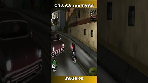 GTA SAN ANDREAS 100 TAGS TAG 60 #shorts #semedissaum #gta