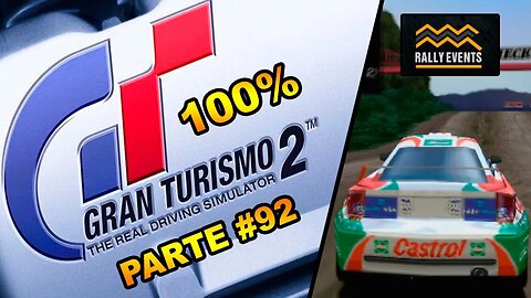 [PS1] - Gran Turismo 2 - [Parte 92] - Simulation Mode - Rally Events - Smokey Mountain North