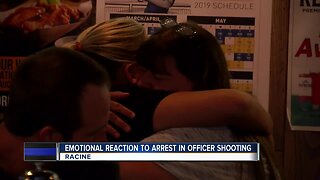 Emotional reaction to arrest in officer shooting