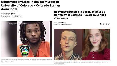 Black roommate arrested in double murder at University of Colorado