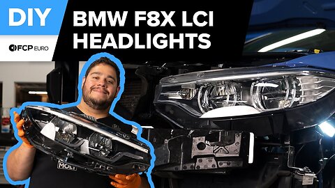 BMW F82 M4 Ikon Headlight (LCI2) Upgrade DIY (2015-2020 BMW F80 M3, F83 M4)