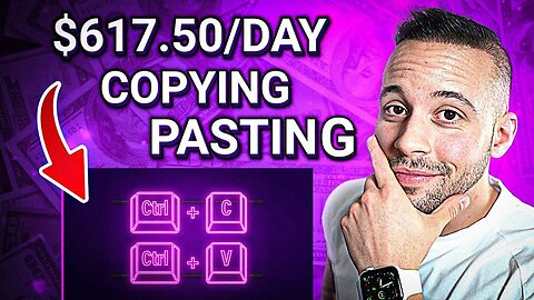 Earn $617.50 Per Day Copying and Pasting | Online Work