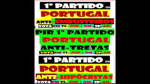 PORTUGAL-PIR-PARTIDO INDEPENDENTE DO REFERENDO-IFC PIR 2DQNPFNOA