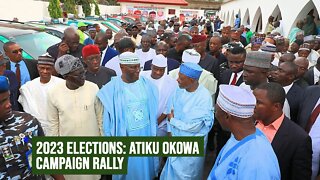 2023 ELECTION: PDP Presidential Campaign Rally Kaduna State