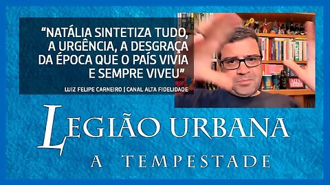 "Corte" da live Legião Urbana | A Tempestade | Análise da música Natália com Luiz Felipe Carneiro