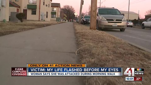 Victim describes fear after violent assault, robbery