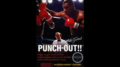 Mike Tyson's Punch Out Title Screen.