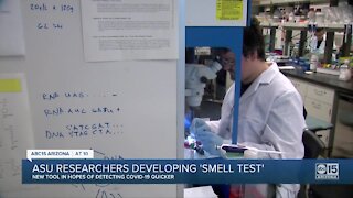 ASU researchers developing 'smell test' to battle COVID-19