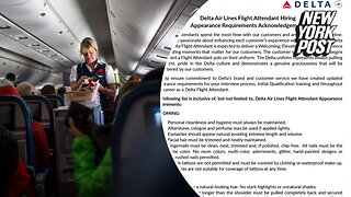 Delta memo reveals bizarre new underwear guidelines for prospective flight attendant hires