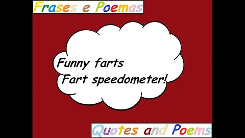 Funny farts: Fart speedometer! [Quotes and Poems]