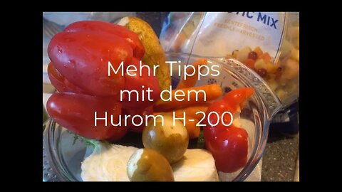 Mehr Tipps zum Hurom H200