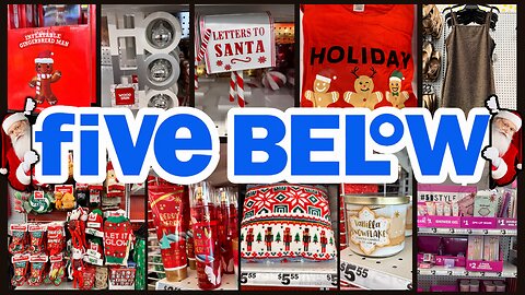 Five Below NEW Arrivals 🔥🔥 Five Below Christmas 2023🔥🔥Five Below Shop W/Me | #fivebelow