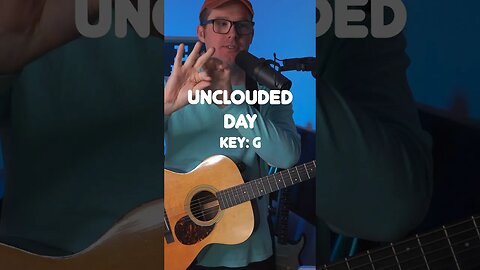 🎸 Unclouded Day Picking Guitar Lesson! #worshiptutorials #guitar #christian #hymns