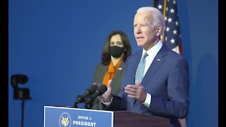 President-elect Biden calls for unity during transition