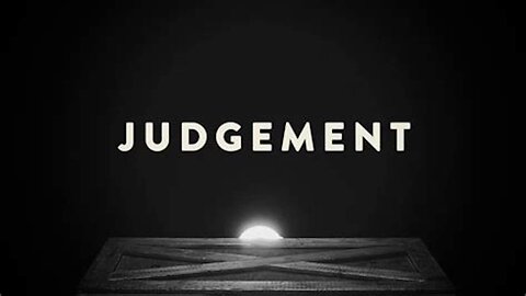 Judgement Is Not Ours, But Our Part Is To Save People From The Judgement