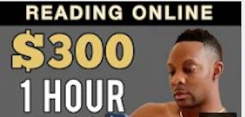 Earn $300-$1,000+ in ONE Hour JUST Reading | FREE Make Money Online 2021